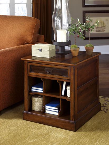 Picture of MERCANTILE Rectangular Storage End Table -KD                 