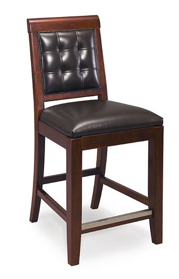 Picture of Leather Counterstool-KD