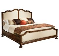 Picture of Vintage European Upholstered King Bed