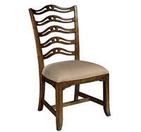 Picture of Vintage European Ladder Back Side Chair