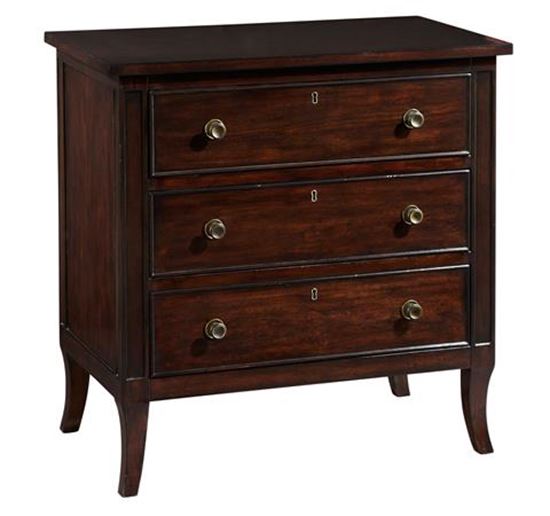 Picture of Central Park Three Drawer Night Stand