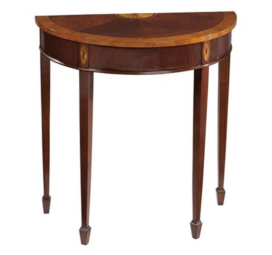 Picture of Copley Place Demilune Console Table