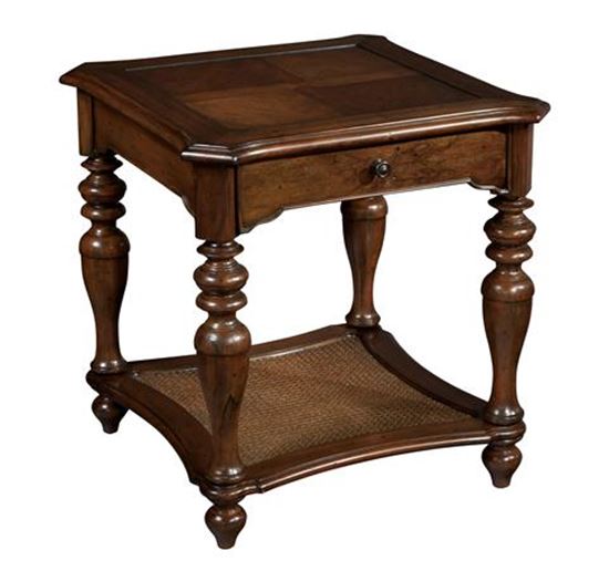 Picture of Vintage European Square End Table