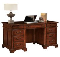 Picture of Weathered Cherry Junior Executive Desk