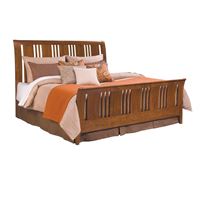 Picture of Cherry Park Sleigh Bed