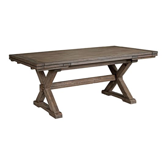 Picture of Foundry Collection Saw Buck Dining Table