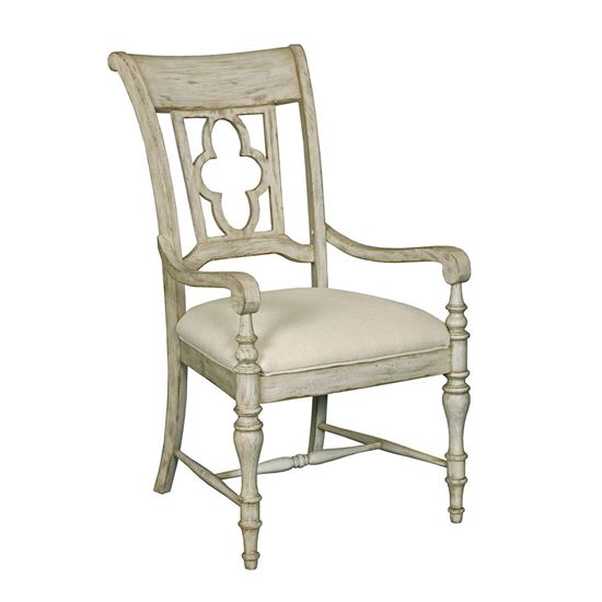 Picture of Weatherford Arm Chair - Cornsilk