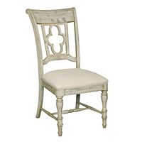 Picture of Weatherford Side Chair - Cornsilk