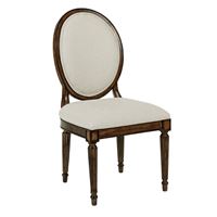 Picture of Artisan's Shoppe - Oval Back Side Chair (Tobacco)