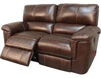 Picture of Hitchcock Cigar Leather Loveseat