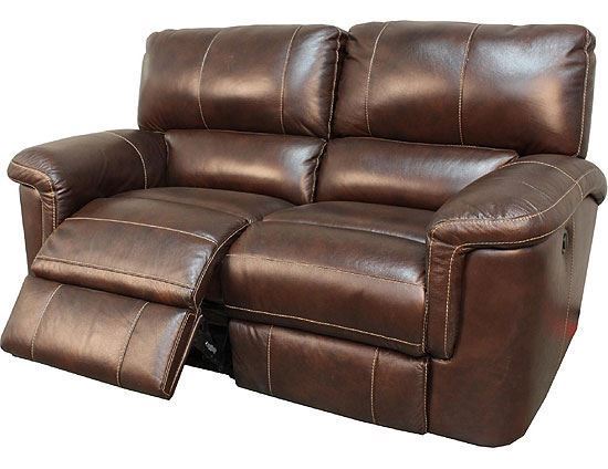 Picture of Hitchcock Cigar Leather Loveseat