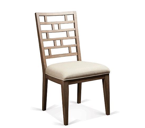 Picture of Mirabelle Lattice Back Upholstered Chair
