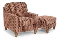 MacLeran Fabric Chair & Ottoman 5720-10 by Flexsteel
