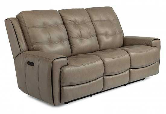 Wicklow Power Reclining Leather Sofa 1681-62PH by Flexsteel