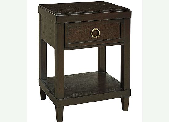 Picture of Ventura Bedside Table in Brandy Finish