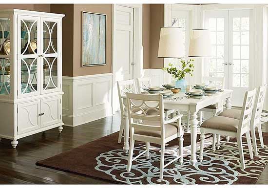Lynn Haven Dining Collection with rectangular dining table  from American Drew furniture