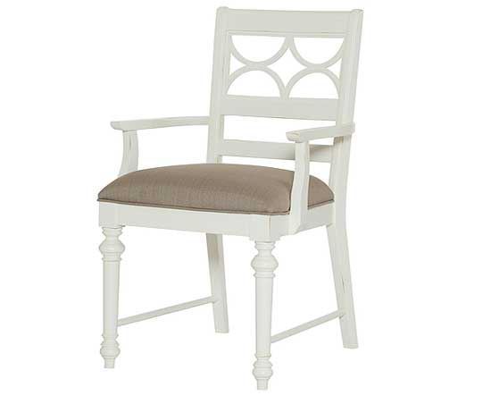 Lynn Haven Fret Work Arm Chair-KD (416-637) from American Drew furniture