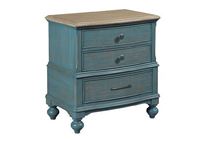 Litchfield - Moray Nightstand Blue (750-420B) by American Drew furniture