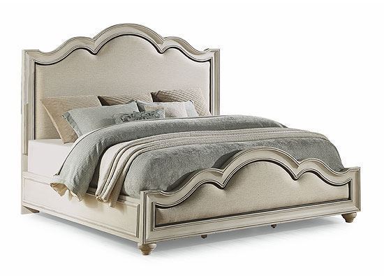 Harmony Queen Upholstered Bed W1070-90Q from Flexsteel furniture