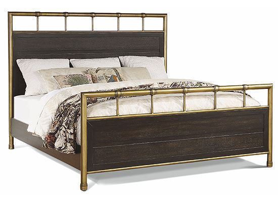 Picture of Cologne King Metal Framed Bed W1080-90K
