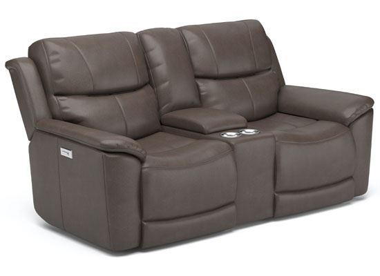 Cade Reclining Loveseat with Console 1183-64PH from Flexsteel furniture