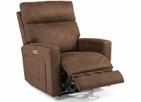 Picture of Equestrian Power Leather Hi-Leg Recliner (301R-503M)