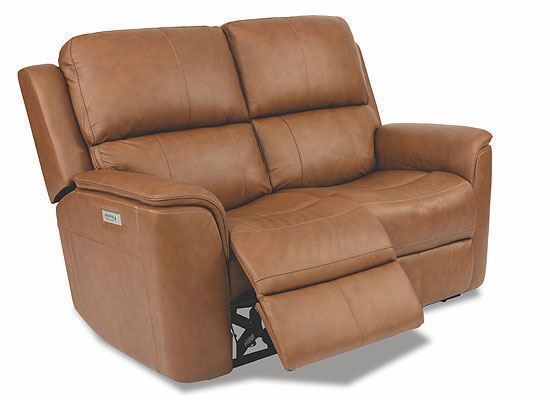 Henry Power Reclining Loveseat with Power Headrests 1041-60PH from Flexsteel furniture