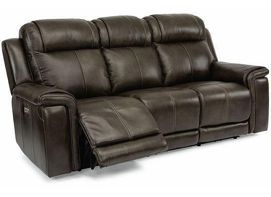 Picture of Kingsley Power Reclining Sofa with Power Headrests and Lumbar 1128-62PH