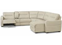 Picture of Monet Power Reclining Leather Sectional (1891-SECTPH)