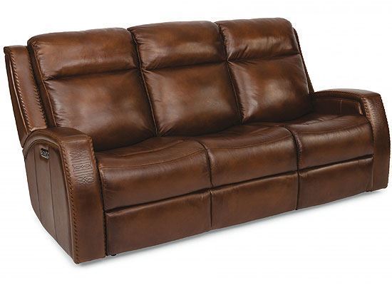 Picture of Mustang Reclining Sofa with Power Headrest (1873-62PH)