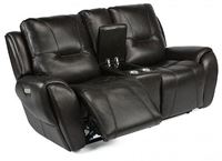 Trip Reclining Loveseat with Console (1134-64PH) by Flexsteel furniture