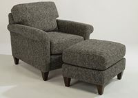 Audrey Chair (5002-10) and Ottoman