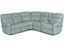 Davis Leather Reclining Sectional (3902-SECT) by Flexsteel furniture