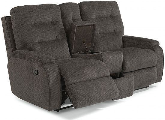 Picture of Kerrie Power Reclining Loveseat with Console (2806-601M)