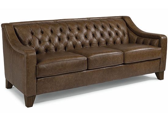 Sullivan Leather Sofa (3103-31) by Flexsteel furniture