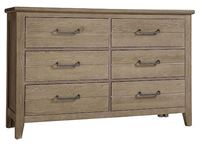 Passageways Dresser 141-003 in a Deep Sand finish from Artisan and Post