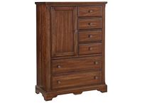 Heritage Door Chest in an Amish Cherry finish from Artisan & Post