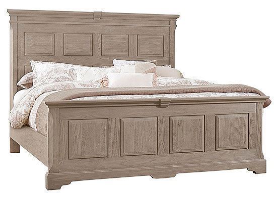Heritage Mansion Bed in a Greystone Oak finish from Artisan & Post