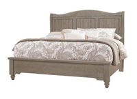 Heritage Sleigh Bed in a Greystone finish from Artisan & Post