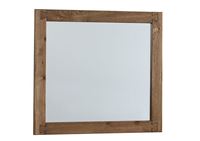 Dovetail Landscape Mirror - 446 with a Natural finish from Vaughan-Bassett furniture