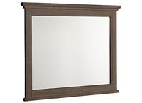 Bungalow Home Landscape Mirror with a Folkstone finish from Vaughan-Bassett furniture