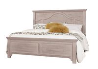 Bungalow Home Mantel Bed (King & Queen) in a Dover Grey finish