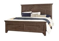 Bungalow Home Mantel Bed (King & Queen) in a Folkstone finish