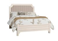 Bungalow Home Upholstered Bed (Queen & King) in a Lattice finish