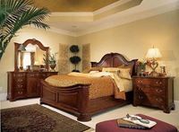 Cherry Grove Bedroom collection with Mansion Bed from American Drew furniture