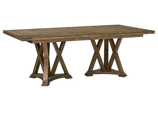 Anthology Dbl Pedestal Table P276-DR-K1 from Pulaski furniture