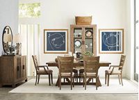 American Drew Skyline Dining Room Collection with Lighthouse dining table