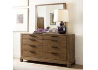 American Drew Sutton Dresser 010-130 with Mirror from the Skyline collection