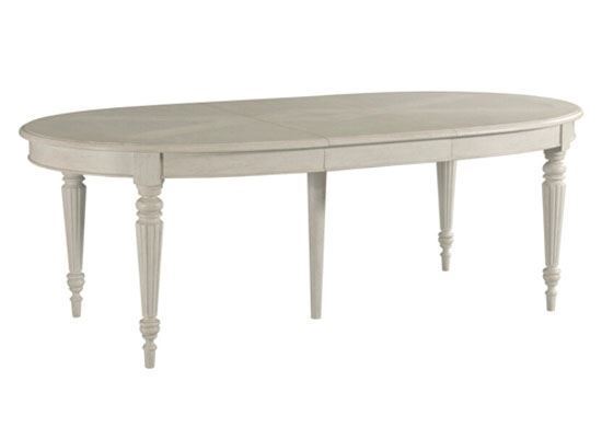 AMERICAN DREW, GRAND BAY, SERENE OVAL DINING TABLE - 016-744