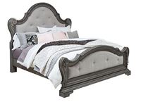 Vivian Queen Upholstered Bed P294-BR-K1